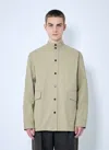 Bottega Veneta Light-cotton Twill Overshirt In Beige
