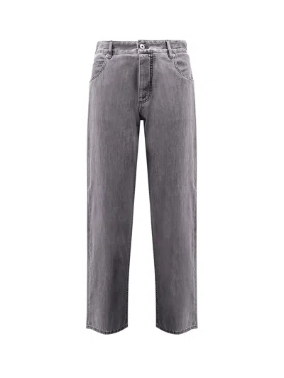 BOTTEGA VENETA LIGHT DENIM TROUSERS