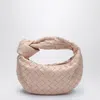 Bottega Veneta Light Pink Mini Jodie Bag In Pink