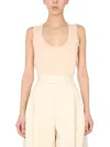 Bottega Veneta Women's Light Sweater Without Sleeves In Pink