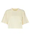 Bottega Veneta T-shirt 777597pklz0 9071 In Light Yellow