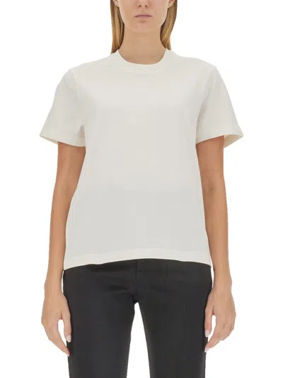Bottega Veneta Lightweight Cotton T Shirt In White