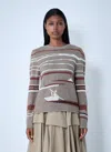 Bottega Veneta Women Linen-and-cotton Sweater In Sand