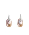 Bottega Veneta Little Pearl Earrings In Yellow