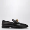 Bottega Veneta Astaire Metallic Knot Leather Loafers In Brown
