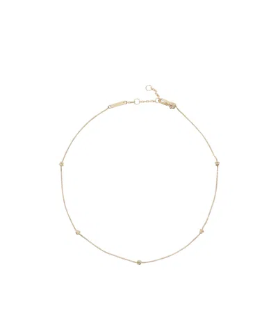 Bottega Veneta Lobster Buckle Necklace In Gold