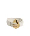 Bottega Veneta Women Fin Belt In Nude