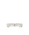 Bottega Veneta Logo Bracelet In White