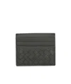 Bottega Veneta Logo Card Pack In Green