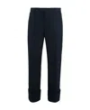 Bottega Veneta Logo Casual Pants In Black