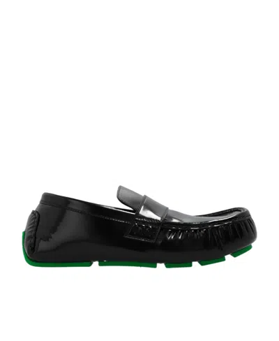 Bottega Veneta Logo Casual Shoes In Black