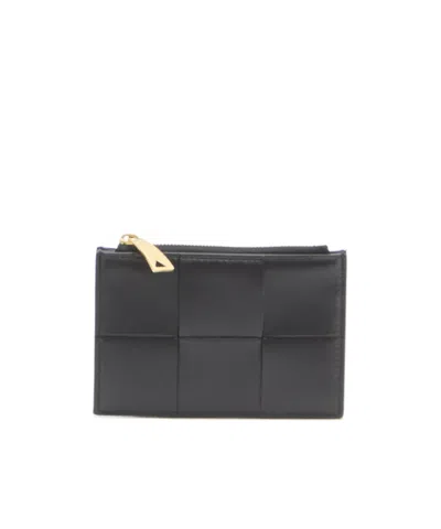 Bottega Veneta Logo Clip In Black