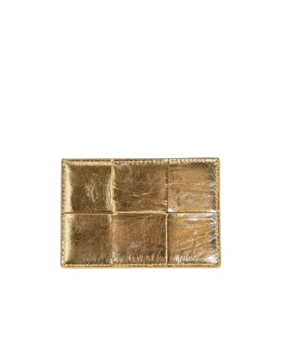 Bottega Veneta Logo Clip In Brown