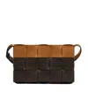 Bottega Veneta Logo Cross-body Bag In Black