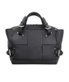 Bottega Veneta Arco Tool Leather Tote In Black