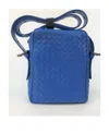 Bottega Veneta Logo Details Satchel In Blue