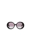 Bottega Veneta Logo Details Sunglasses In Multicolor