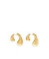 Bottega Veneta Teardrop Earrings In Yellow