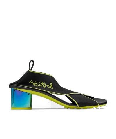 BOTTEGA VENETA BOTTEGA VENETA ELASTICATED OPEN TOE SANDALS