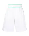 Bottega Veneta White Shorts In White