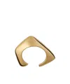 Bottega Veneta Logo Fin Bracelet In Yellow