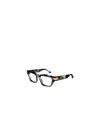 Bottega Veneta Logo Flat Mirror In Black