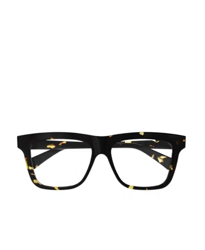 Bottega Veneta Logo Flat Mirror In Black