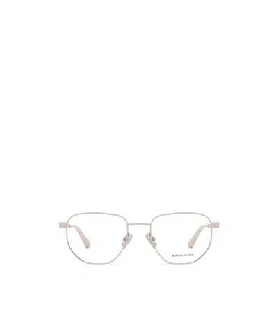Bottega Veneta Logo Flat Mirror In White