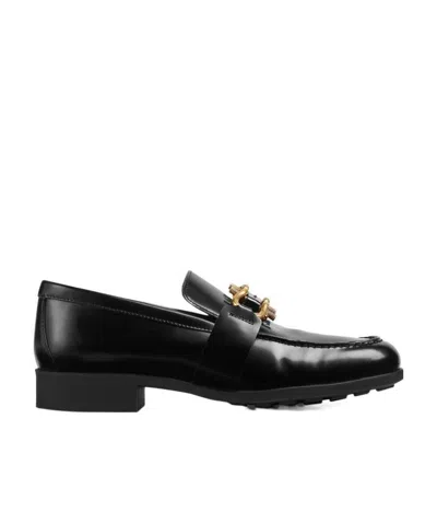 BOTTEGA VENETA LOGO FLAT SHOES