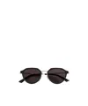 Bottega Veneta Logo Full-frame Sunglasses In Black