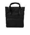 Bottega Veneta Logo Handbag In Black
