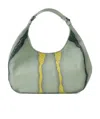 Bottega Veneta Intreciato Handbag In Gray