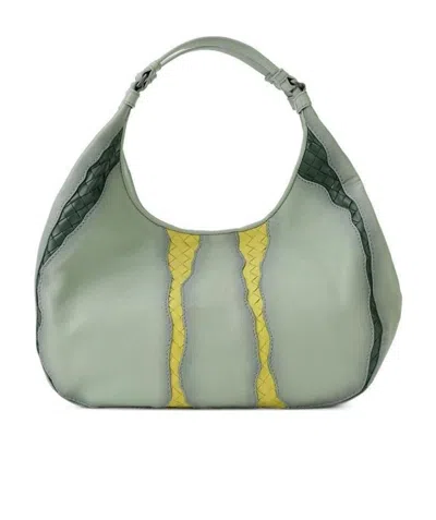 BOTTEGA VENETA LOGO HANDBAG
