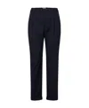 Bottega Veneta Logo High-waisted Casual Pants In Multi