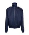 Bottega Veneta Zip-up Track Jacket In Blue