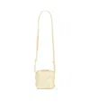Bottega Veneta Logo Mini Shoulder Bag In Nude