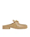 Bottega Veneta Beige Monsieur Loafers In Nude