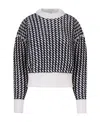 Bottega Veneta Ribbed-knit And Wool-chenille Sweater In Black