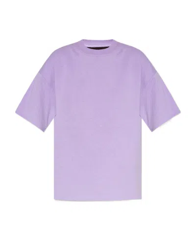 Bottega Veneta Logo Round-neck T-shirt In Animal Print