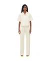 Bottega Veneta Logo Short-sleeved Shirt In Neutral