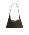 Bottega Veneta Logo Shoulder Bag In Black