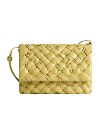 Bottega Veneta Logo Shoulder Bag In Nude | ModeSens