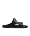 Bottega Veneta Ultra Lightweight Band Sandals In Black