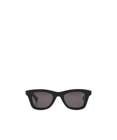 Bottega Veneta Logo Sunglasses In Black