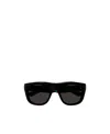 Bottega Veneta Logo Sunglasses In Black
