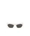 Bottega Veneta Logo Sunglasses In Black