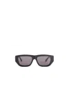 Bottega Veneta Logo Sunglasses In Black