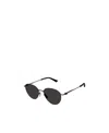 Bottega Veneta Logo Sunglasses In Black