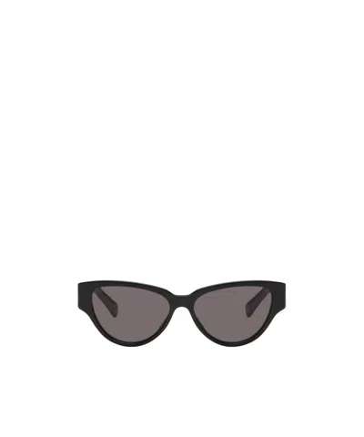 Bottega Veneta Logo Sunglasses In Black