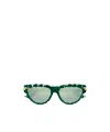 Bottega Veneta Bv1035s-008 Green-green-green In Green